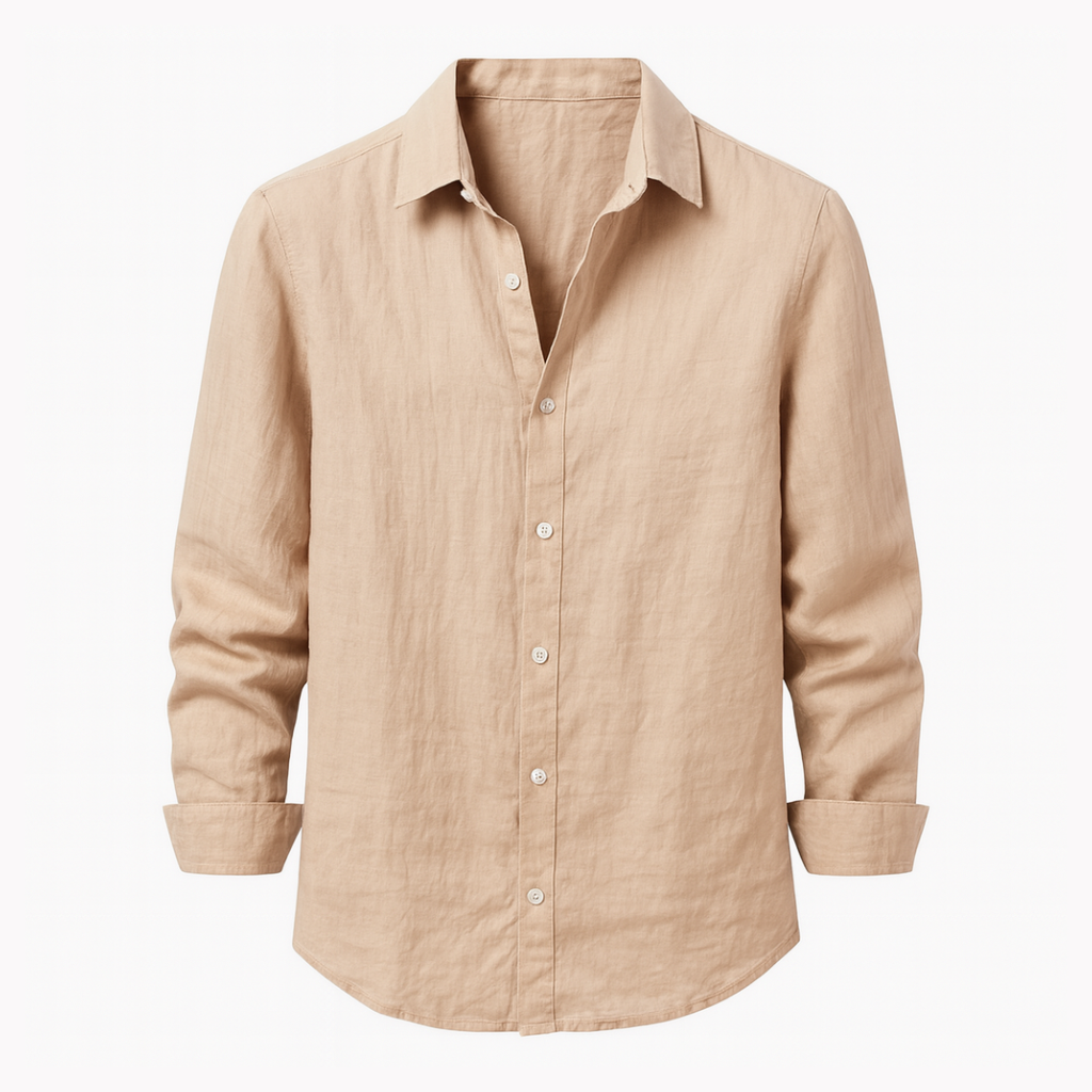 Camisa de Linho Masculina Lorennzi Santorini