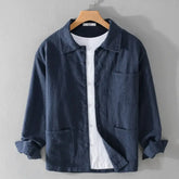 Camisa de Linho Masculina Lorennzi Satori 6