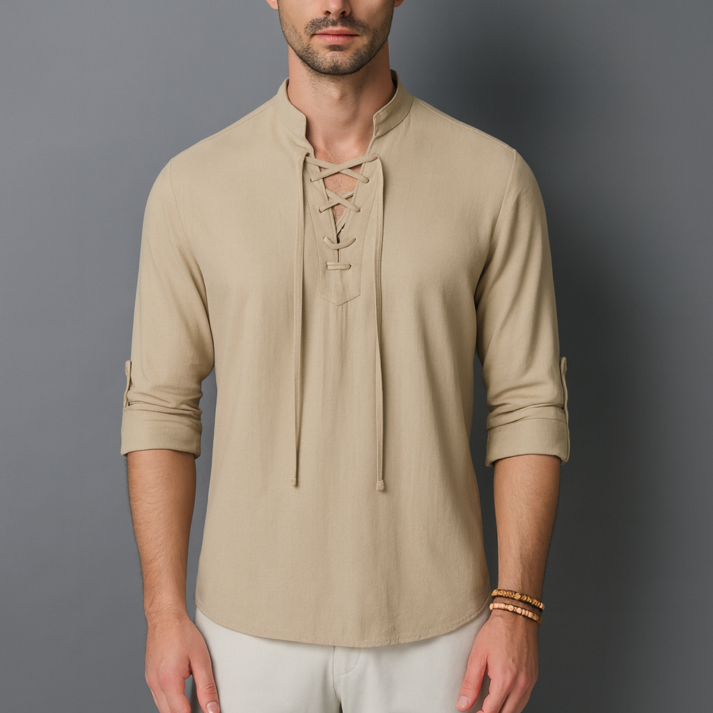 Camisa de Linho Masculina Lorennzi Sicilia 2
