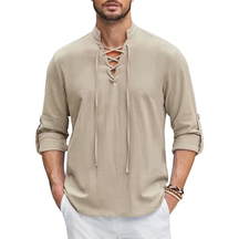 Camisa de Linho Masculina Lorennzi Sicilia 5