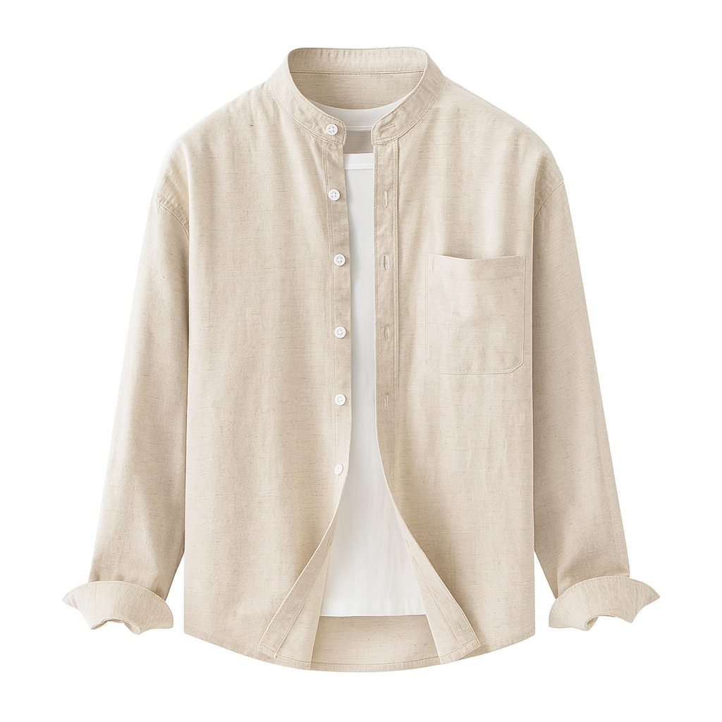 Camisa de Linho Masculina Lorennzi Trento