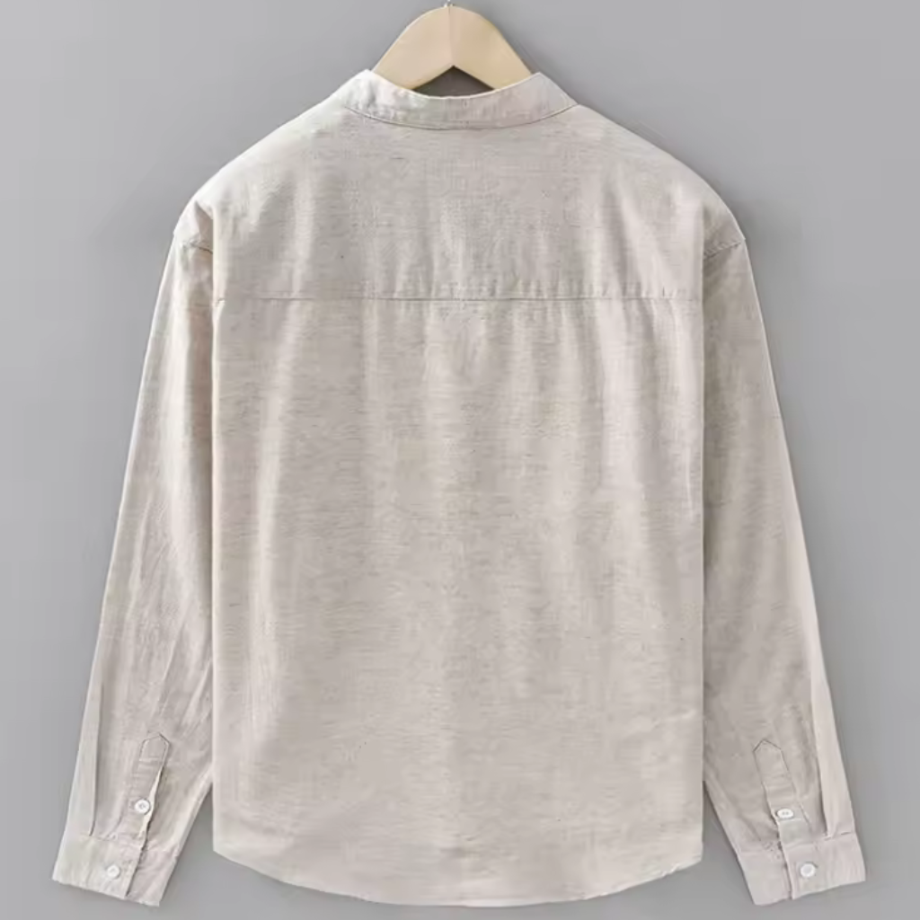 Camisa de Linho Masculina Lorennzi Trento 4