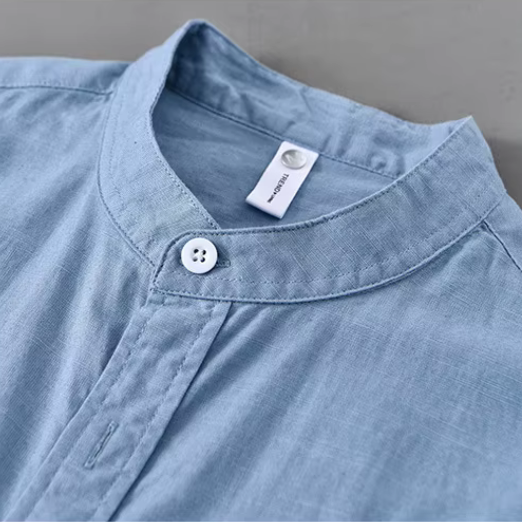 Camisa de Linho Masculina Lorennzi Trento 6