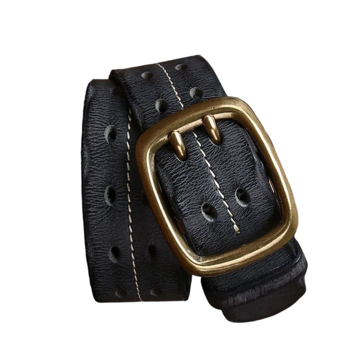 Cinto Masculino de Couro Artesanal Lorennzi 2