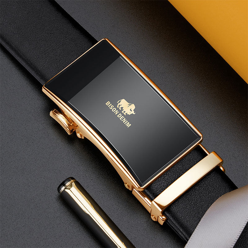 Cinto Masculino de Couro Lorennzi Bison 2