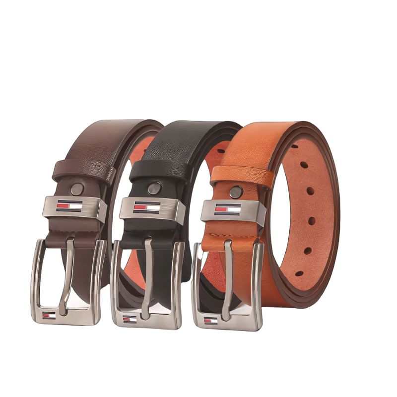 Cinto Masculino de Couro Lorennzi Noble 4