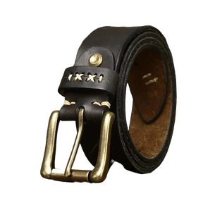 Cinto Masculino de Couro Lorennzi Urban 3