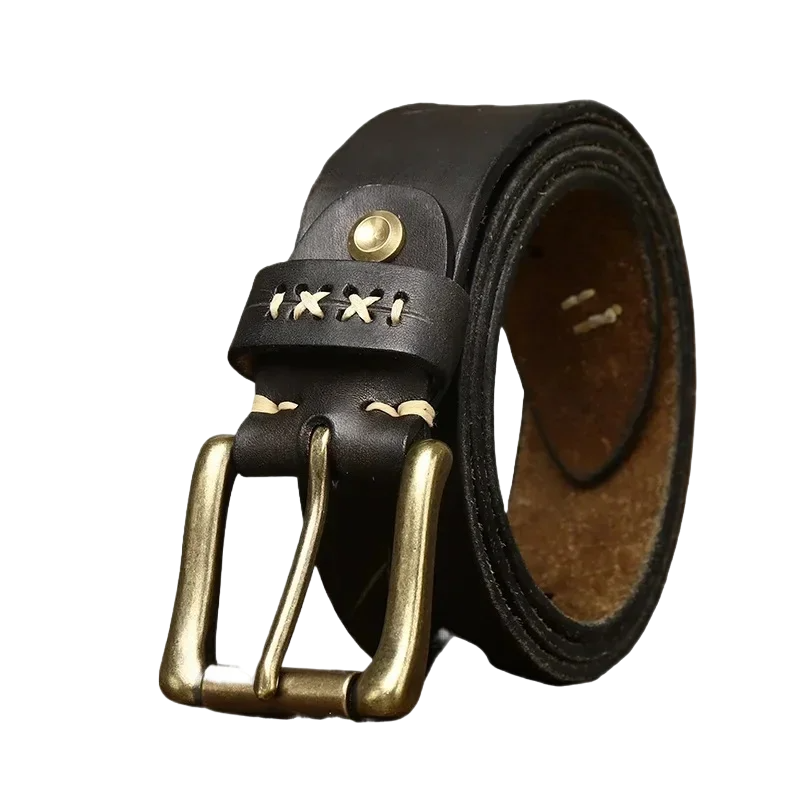 Cinto Masculino de Couro Lorennzi Urban 3