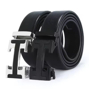 Cinto de Couro com Fivela Automática Lorennzi 2