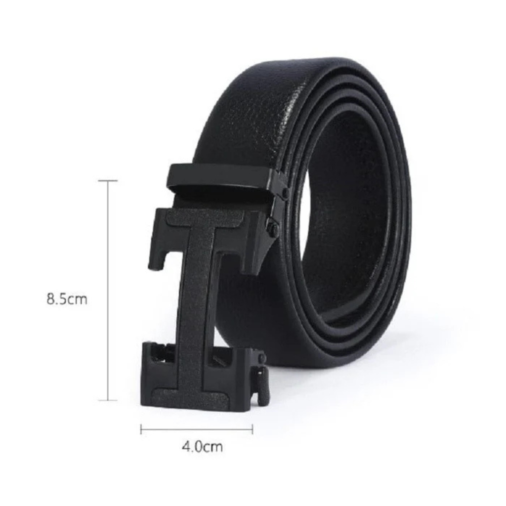 Cinto de Couro com Fivela Automática Lorennzi 6