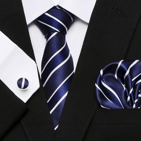 Conjunto Gravata Listrada Rossi Lorennzi 3