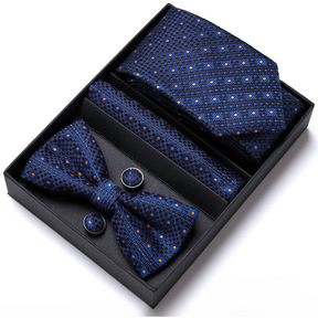 Conjunto Premium de Gravata Estampada Ferretti 5