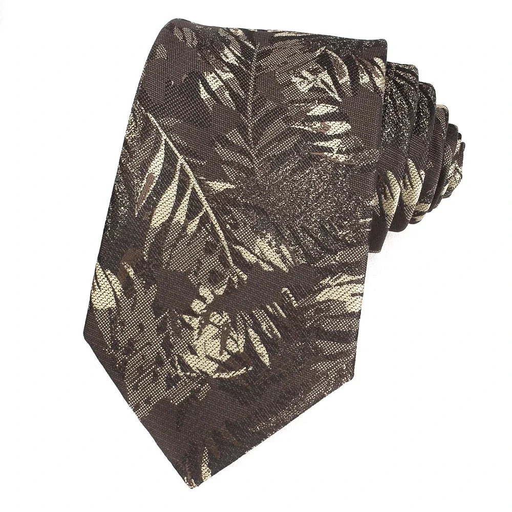 Gravata Estampada Floral Lorennzi Vitale 17