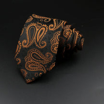 Gravata Estampada Floral Roman 12