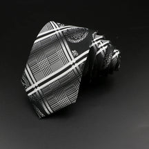 Gravata Estampada Floral Roman 13