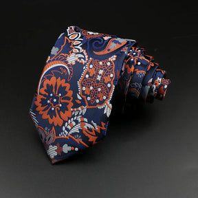 Gravata Estampada Floral Roman 7