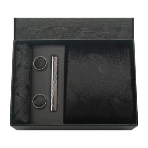 Gravata Estampada Lorennzi Conjunto de Seda 26