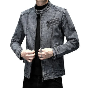 Jaqueta Jeans Masculina Lorennzi Vintage