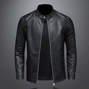 Jaqueta Masculina em Couro Lorennzi Biker 2