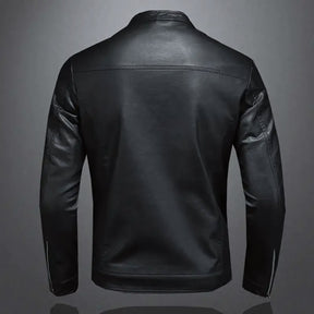 Jaqueta Masculina em Couro Lorennzi Biker 3