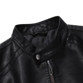 Jaqueta Masculina em Couro Lorennzi Biker 4