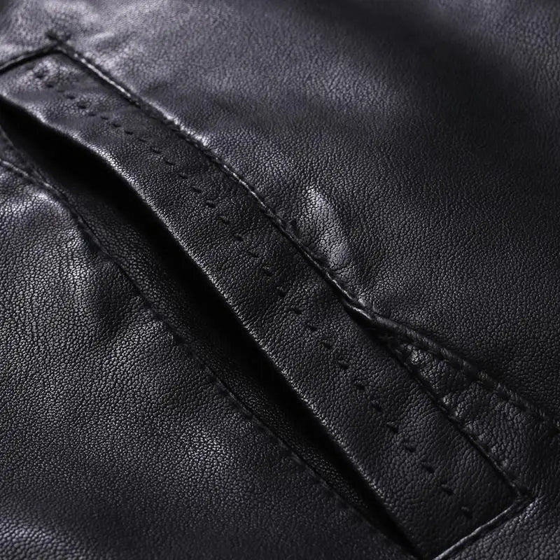 Jaqueta Masculina em Couro Lorennzi Biker 6