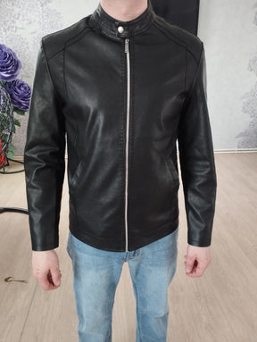 Jaqueta Masculina em Couro Lorennzi Biker 7