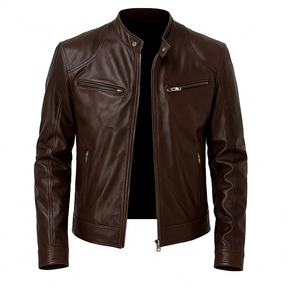 Jaqueta de Couro Masculina Chill Lorennzi 6