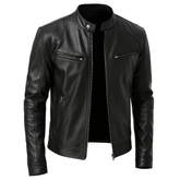 Jaqueta de Couro Masculina Chill Lorennzi 9