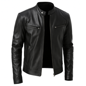 Jaqueta de Couro Masculina Chill Lorennzi 9