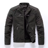 Jaqueta de Couro Masculina Vulcan Lorennzi 6