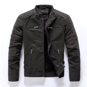 Jaqueta de Couro Masculina Vulcan Lorennzi 6