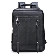 Mochila Executiva em Couro Jeep Lorennzi 3
