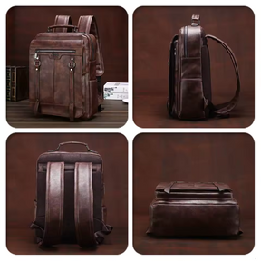 Mochila Executiva em Couro Jeep Lorennzi 7