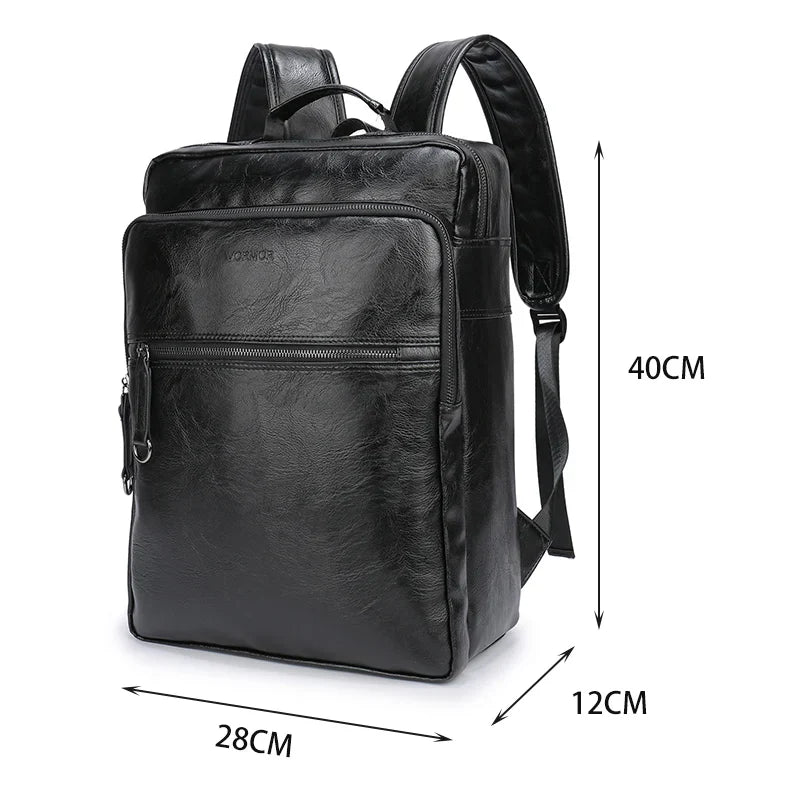 Mochila Executiva em Couro Lorennzi Leather 5