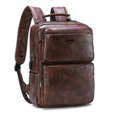 Mochila Jeep em Couro Genuino Lorennzi