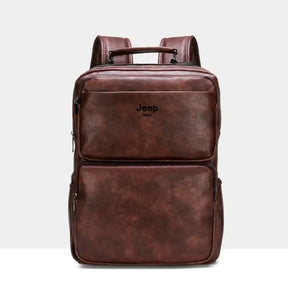 Mochila Jeep em Couro Genuino Lorennzi 7