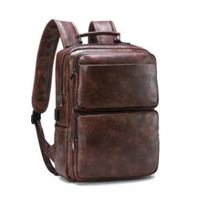 Mochila Masculina de Couro Belford Lorennzi
