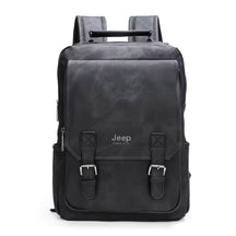 Mochila Masculina de Couro Jeep Lorennzi 3