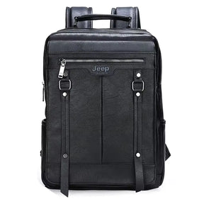 Mochila Masculina de Couro Jeep Road Lorennzi 6
