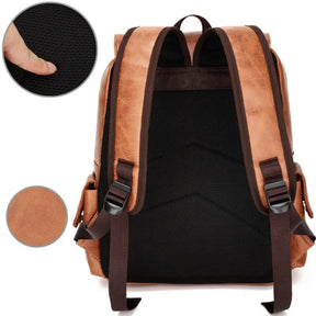 Mochila Masculina de Couro Mont Lorennzi 3