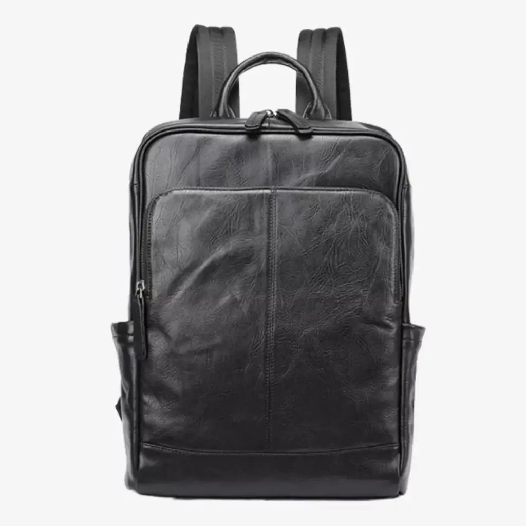 Mochila de Couro Genuíno Theron Lorennzi 3