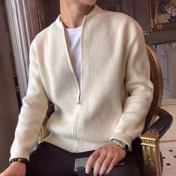 Suéter Masculino Clássico com Zíper Lorennzi 4