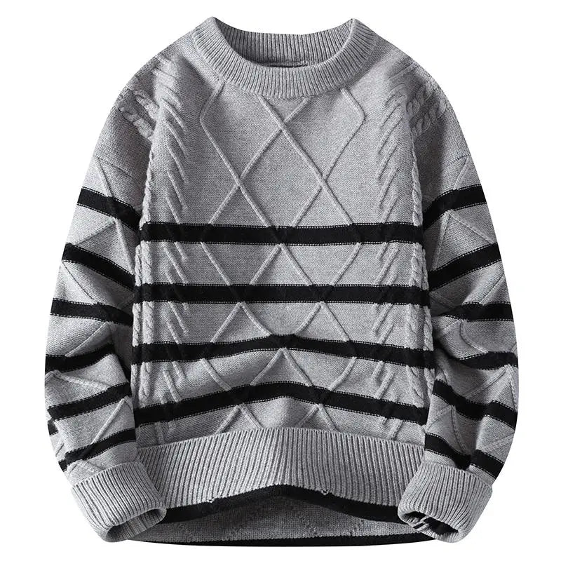 Suéter Masculino Listrado Lorennzi Classic 3