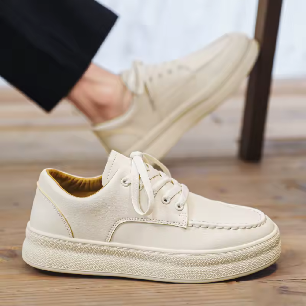 Tênis Masculino de Couro Lorennzi York 3